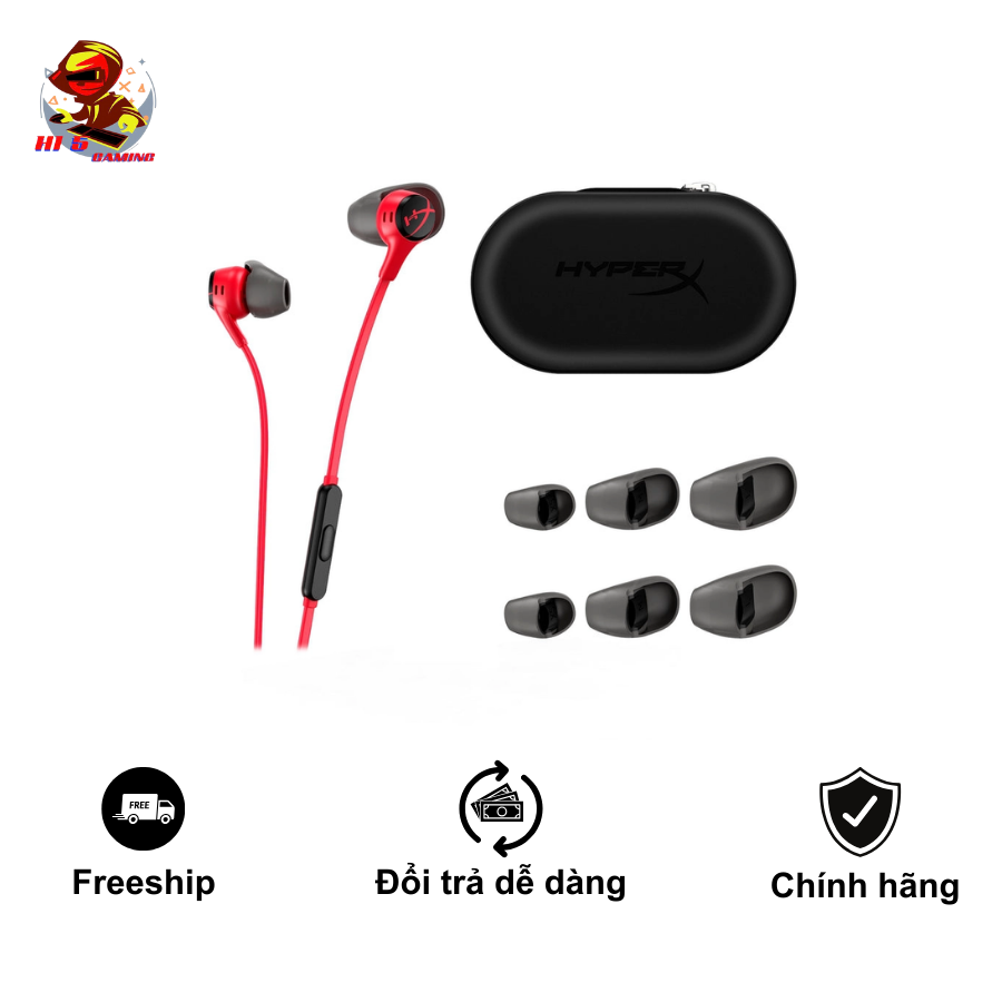 Tai nghe HyperX Cloud Earbuds dành cho game thủ di động